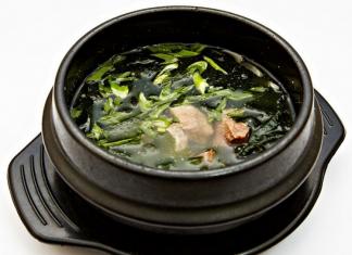 Супа от водорасли: вкусно ястие със здравословна съставка Рецепта за супа от водорасли